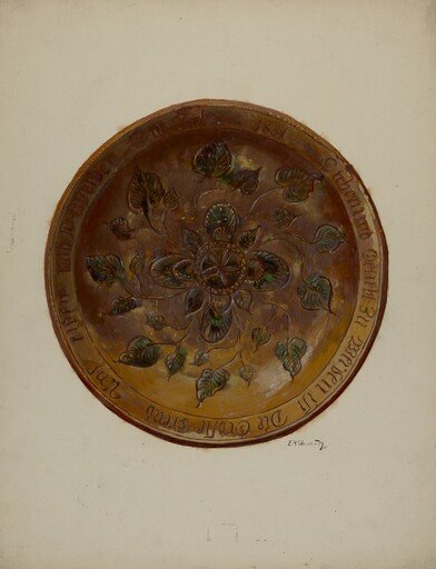 Pa. German Plate