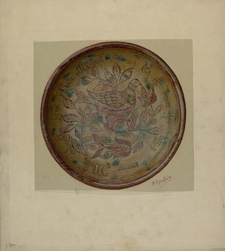 Pa. German Plate