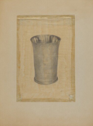 Pewter Beaker