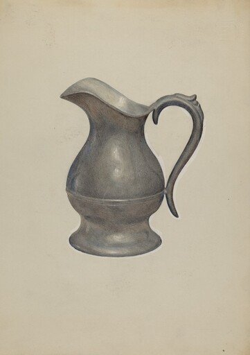 Pewter Pitcher
