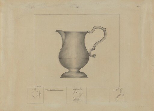 Pewter Creamer
