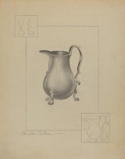 Pewter Creamer