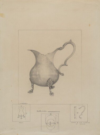 Pewter Pitcher