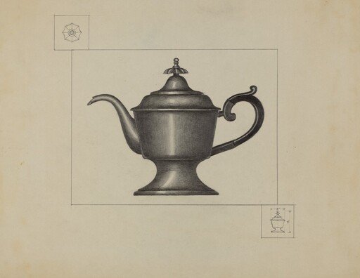 Pewter Coffee Pot