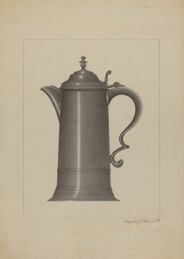 Pewter Flagon