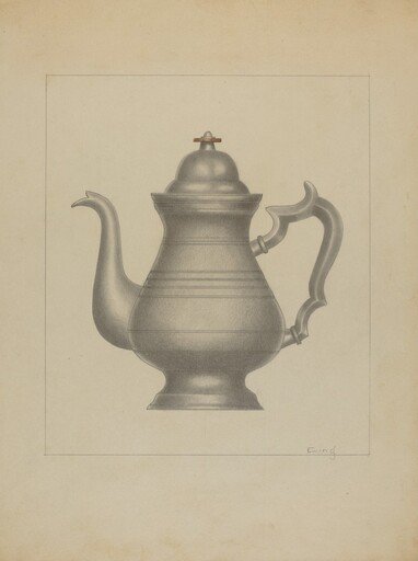 Pewter Coffee Pot