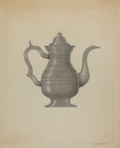 Pewter Coffee Pot