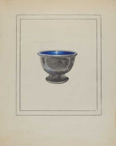 Pewter Salt or Sugar Bowl