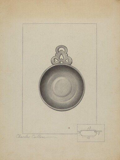 Pewter Porringer