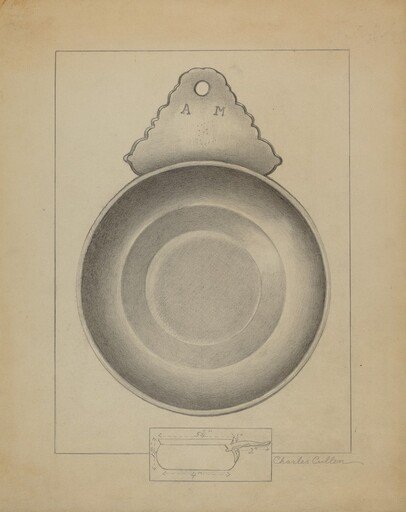 Pewter Porringer