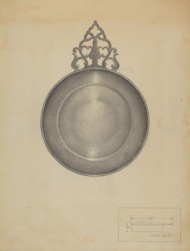 Pewter Porringer