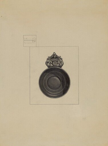 Pewter Porringer