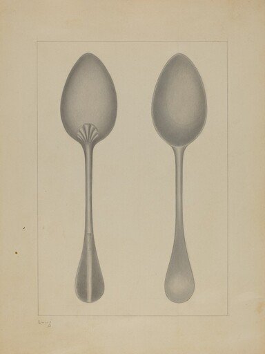 Pewter Spoon