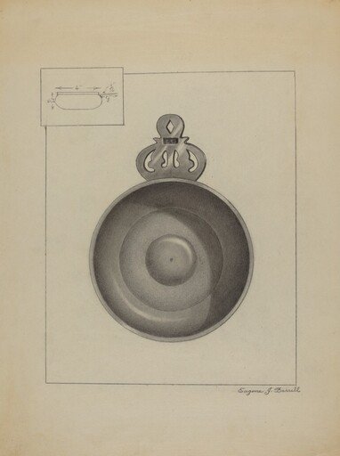 Pewter Porringer