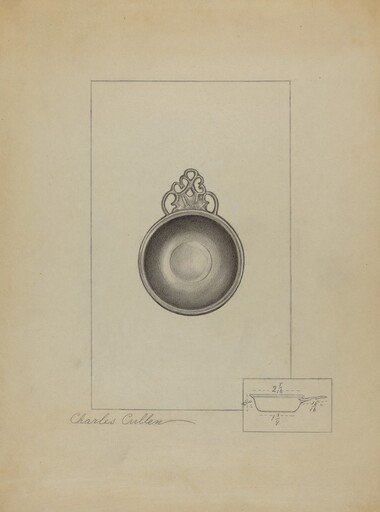 Pewter Porringer