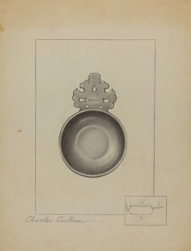 Pewter Porringer