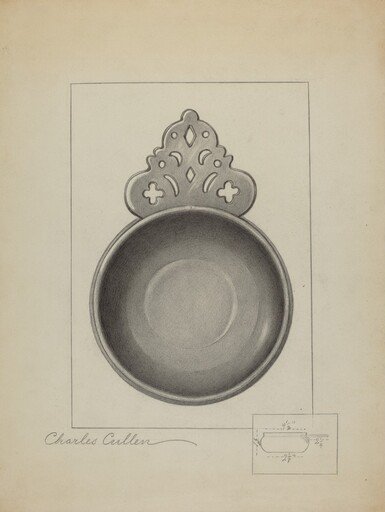 Pewter Porringer