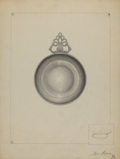 Pewter Porringer