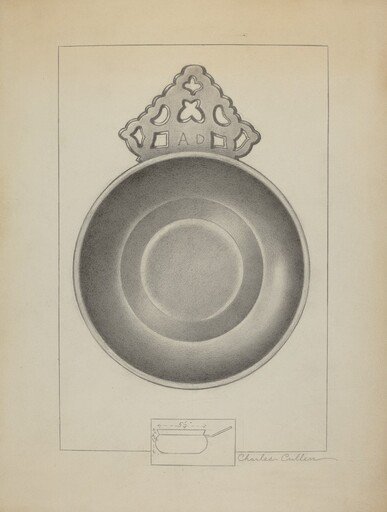 Pewter Porringer