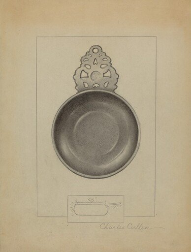 Pewter Porringer