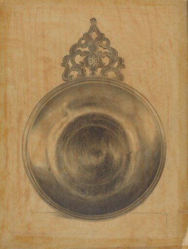 Pewter Porringer