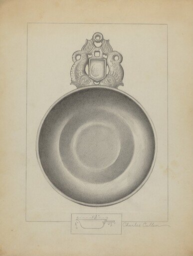 Pewter Porringer