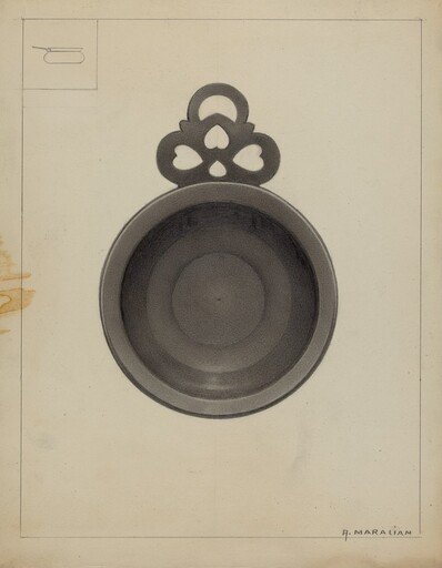 Pewter Porringer