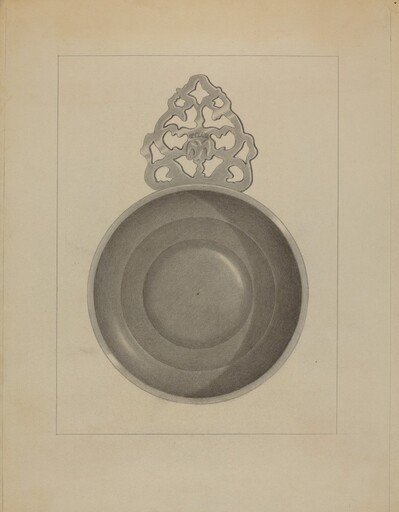 Pewter Porringer