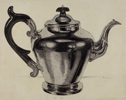 Pewter Teapot