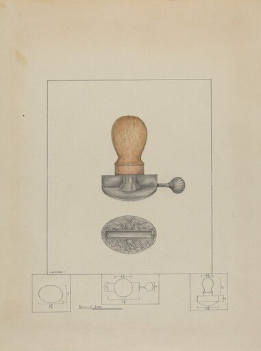 Pewter Stamp