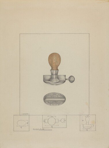 Pewter Stamp