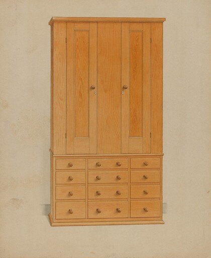 Shaker Cabinet with Drawers