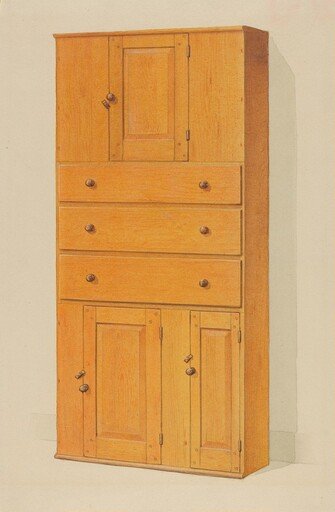 Shaker Cupboard with Drawers