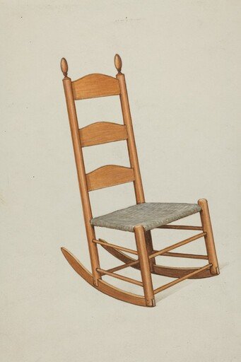 Shaker Child's Rocker
