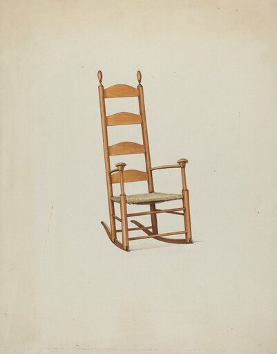 Shaker Mushroom Rocker