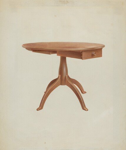 Shaker Round Table