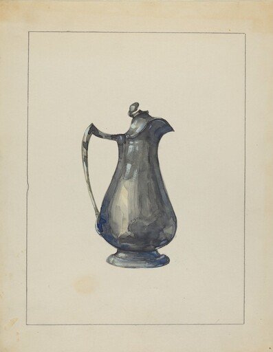 Pewter Pitcher