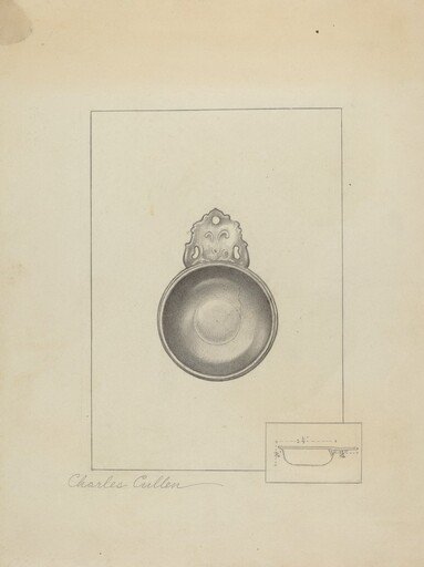 Pewter Porringer