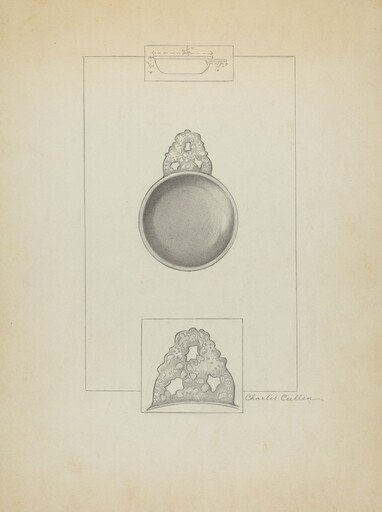Pewter Porringer