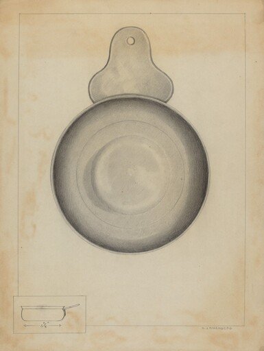 Pewter Porringer