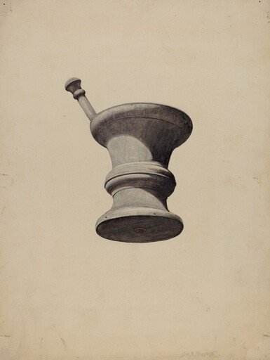 Mortar and Pestle Sign