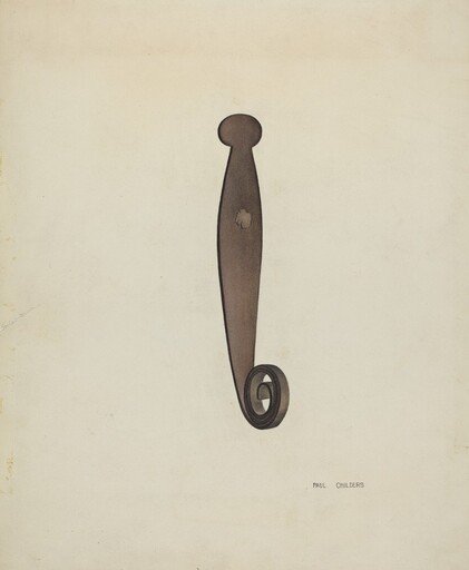 Iron Shutter Latch