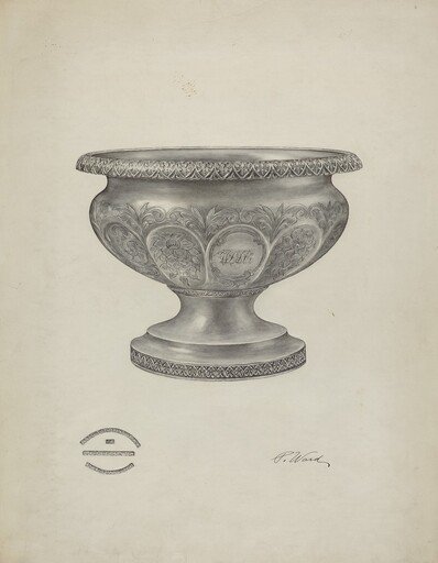 Silver Christening Bowl