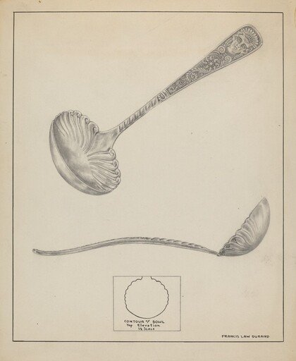Silver Gravy Ladle