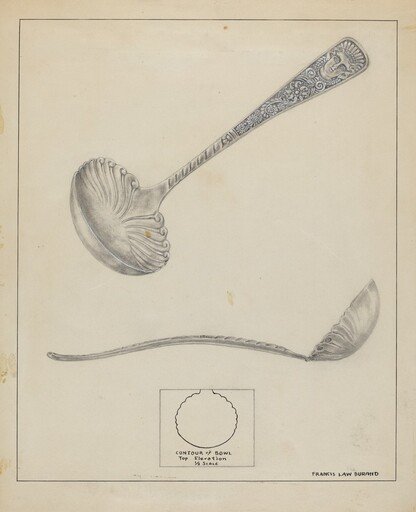 Silver Gravy Ladle