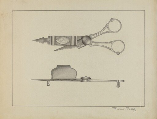 Silver Candle Snuffer