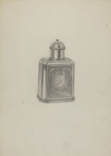 Silver Tea Caddy
