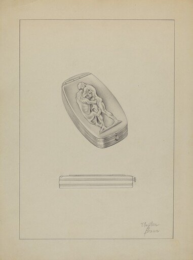 Silver Snuff Box