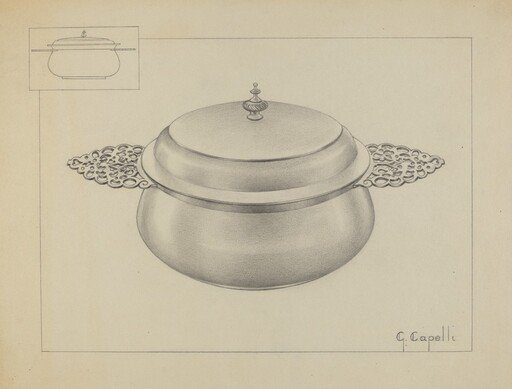 Silver Porringer