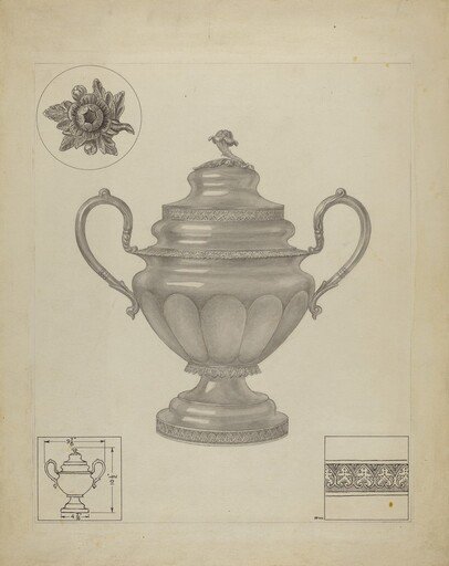 Silver Sugar Bowl